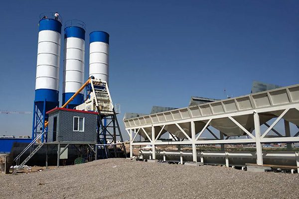 Skip Hoist Concrete Batching Plant