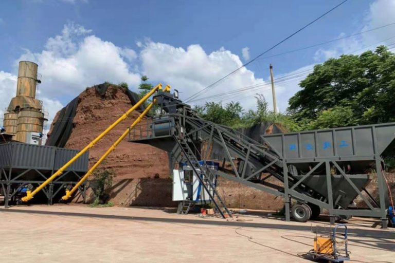 YHZS60 Mobile Concrete Batching Plant