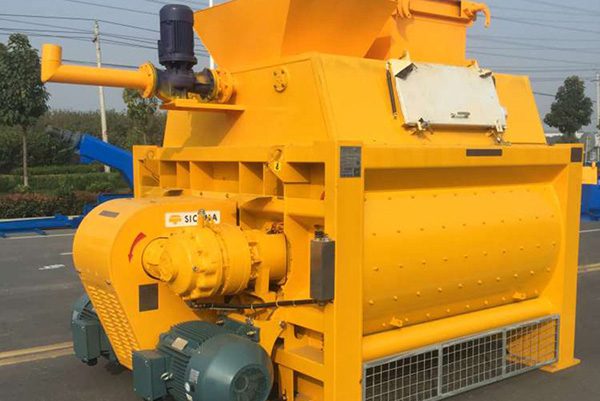 sicoma twin shaft concrete mixer